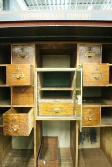 Used Antique Fire and Burglary Safe